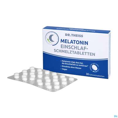 Melatonin Einschlaf-schmelztabl Dr.theiss 30st, A-Nr.: 5451173 - 04