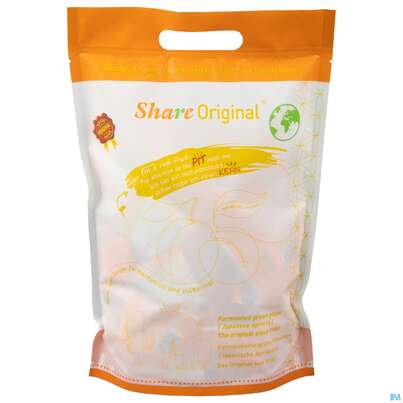 Sie sehen eine Packung Share Original Fermentierte Pflaume Standbeutel Maxi Neu 500g, Produktbild: 02 Share Original Fermentierte Pflaume Standbeutel Maxi Neu 500g, A-Nr.: 5199590 - 02