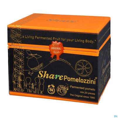 Sie sehen eine Packung Share Pomelozzini Fermentierte Pomelo 20st, Produktbild: 02 Share Pomelozzini Fermentierte Pomelo 20st, A-Nr.: 5185731 - 02