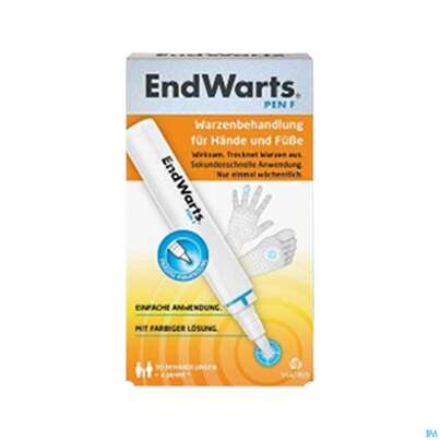 Sie sehen eine Packung Endwarts F Pen Gegen Warzen 3ml, Produktbild: 03 Endwarts F Pen Gegen Warzen 3ml, A-Nr.: 5817645 - 03