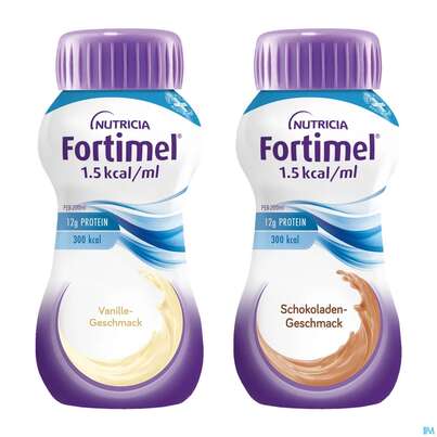 Fortimel 1.5kcal 200ml Sortiert Suess 24st, A-Nr.: 3237642 - 01