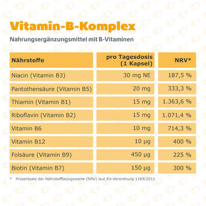 R(h)ein Nutrition Vitamin-B-Komplex Kapseln hochdosiert, A-Nr.: 5987235 - 08