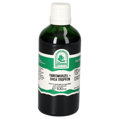 Sie sehen eine Packung YAMSWURZEL + DHEA TROPFEN 100 ML, Produktbild: 01 YAMSWURZEL + DHEA TROPFEN 100 ML, A-Nr.: 5903037 - 01