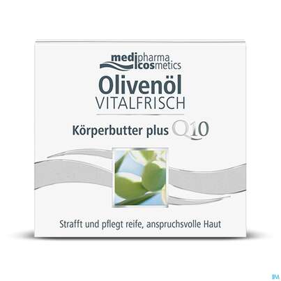 Sie sehen eine Packung Oliven Oel Dr.theiss Vitalfrisch Koerperbutter 200ml, Produktbild: 03 Oliven Oel Dr.theiss Vitalfrisch Koerperbutter 200ml, A-Nr.: 3090587 - 03