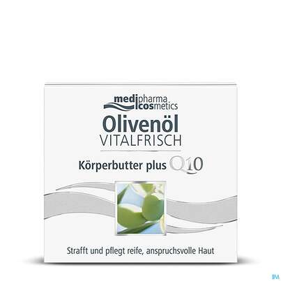 Sie sehen eine Packung Oliven Oel Dr.theiss Vitalfrisch Koerperbutter 200ml, Produktbild: 04 Oliven Oel Dr.theiss Vitalfrisch Koerperbutter 200ml, A-Nr.: 3090587 - 04