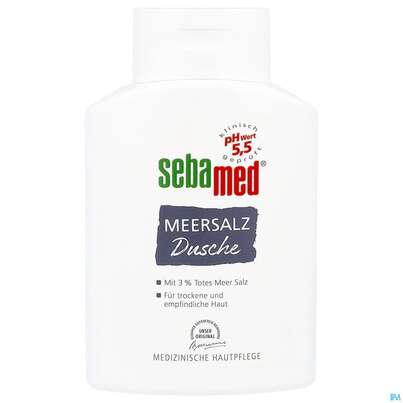 Sie sehen eine Packung Sebamed/sebapharma Meersalz Dusche 200ml, Produktbild: 04 Sebamed/sebapharma Meersalz Dusche 200ml, A-Nr.: 5771498 - 04