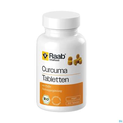 Curcuma Tabl Bio Vegan -raab 300st, A-Nr.: 4350990 - 03