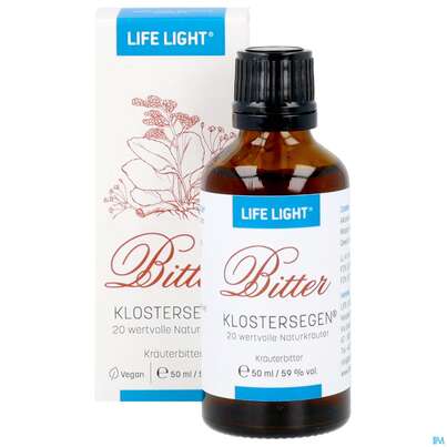 Sie sehen eine Packung Life Light Klosterseg.kräuterkon 50ml, Produktbild: 10 Life Light Klosterseg.kräuterkon 50ml, A-Nr.: 5884736 - 10