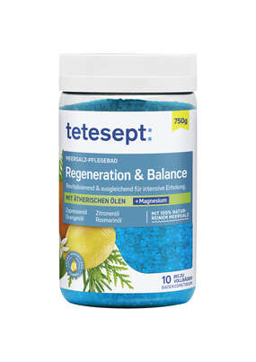 TETESEPT Meersalz-Pflegebad Regeneration &amp; Balance Meersalz 750G, A-Nr.: 6007078 - 03