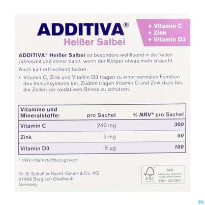 Additiva Pulver Heisser Salbei 10012 10st, A-Nr.: 5810117 - 07