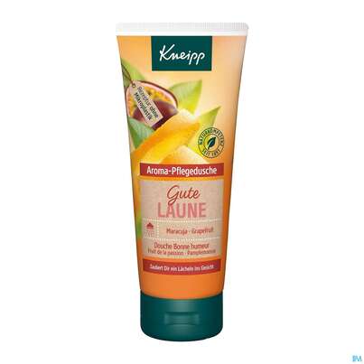 Sie sehen eine Packung Kneipp Aroma/pflegedusche Gute Laune 200ml, Produktbild: 01 Kneipp Aroma/pflegedusche Gute Laune 200ml, A-Nr.: 4120273 - 01