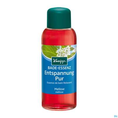 Sie sehen eine Packung Kneipp Badeessenz Entspannung Pur Melisse 100ml, Produktbild: 04 Kneipp Badeessenz Entspannung Pur Melisse 100ml, A-Nr.: 3139773 - 04