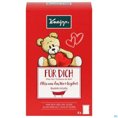 Sie sehen eine Packung Kneipp Geschenkpackung Fuer Dich 4x 60g 91531 1pk, Produktbild: 01 Kneipp Geschenkpackung Fuer Dich 4x 60g 91531 1pk, A-Nr.: 4899747 - 01
