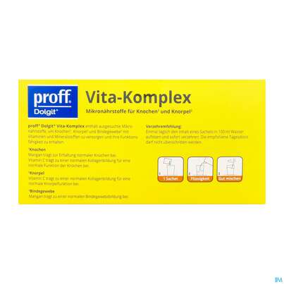 Proff Dolgit Vita-komplex 12g 30st, A-Nr.: 5876406 - 04