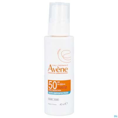Sie sehen eine Packung Sonnenprodukte Avene Anti-imperfection Fluid Spf50 40ml, Produktbild: 09 Sonnenprodukte Avene Anti-imperfection Fluid Spf50 40ml, A-Nr.: 5899169 - 09