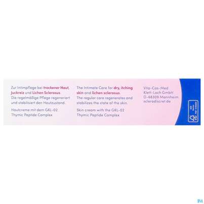 Sie sehen eine Packung Thymuskin Sclero Discret Creme 50ml, Produktbild: 07 Thymuskin Sclero Discret Creme 50ml, A-Nr.: 5909005 - 07