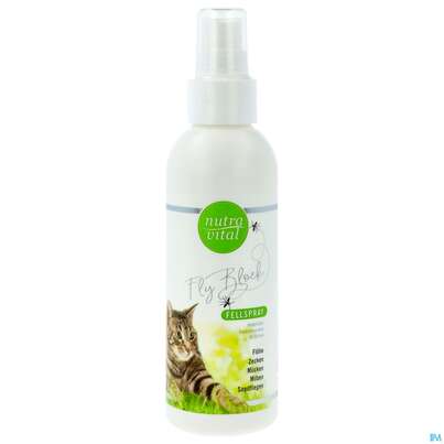 Veterinaerprodukte Flyblock Fellspray Natuerlicher Parasiten- Schutz Katze 150ml, A-Nr.: 5339223 - 01