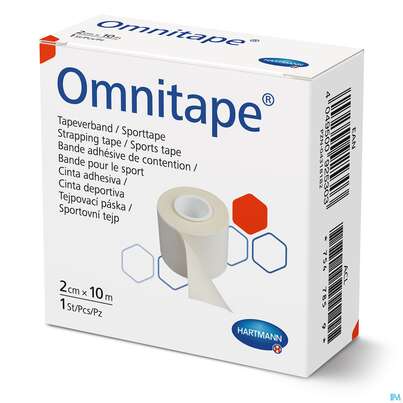 Sie sehen eine Packung Omnitape 10mx 2cm 1st, Produktbild: 04 Omnitape 10mx 2cm 1st, A-Nr.: 1520322 - 04