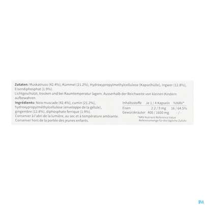 Padma Kapseln Cogniben Konzentration 60st, A-Nr.: 5664466 - 06