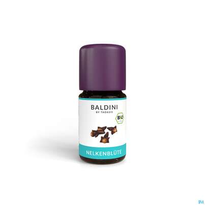 Sie sehen eine Packung Taoasis Baldini Bioaroma Nelkenbluete 5ml, Produktbild: 02 Taoasis Baldini Bioaroma Nelkenbluete 5ml, A-Nr.: 4621207 - 02