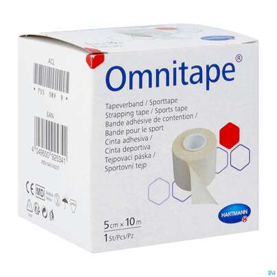 Sie sehen eine Packung Omnitape 10mx 5cm 1st, Produktbild: 03 Omnitape 10mx 5cm 1st, A-Nr.: 1520345 - 03
