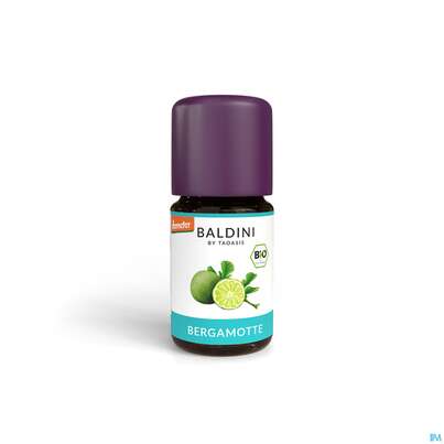 Sie sehen eine Packung Taoasis Baldini Bio-aroma Bergamotte Bio| Demeter 5ml, Produktbild: 01 Taoasis Baldini Bio-aroma Bergamotte Bio| Demeter 5ml, A-Nr.: 4053393 - 01