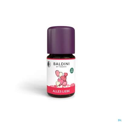 Sie sehen eine Packung Taoasis Baldini Bio Alles Liebe 5ml, Produktbild: 03 Taoasis Baldini Bio Alles Liebe 5ml, A-Nr.: 5857202 - 03