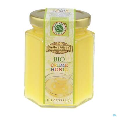 Sie sehen eine Packung Wald+wiese Oesterr.bio-honig Creme-honig 250g, Produktbild: 01 Wald+wiese Oesterr.bio-honig Creme-honig 250g, A-Nr.: 4049635 - 01