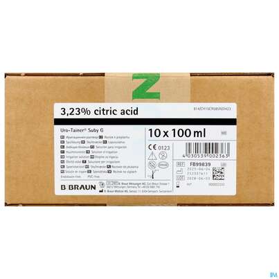 Uro Tainer Suby G 100ml 10st, A-Nr.: 3293669 - 03