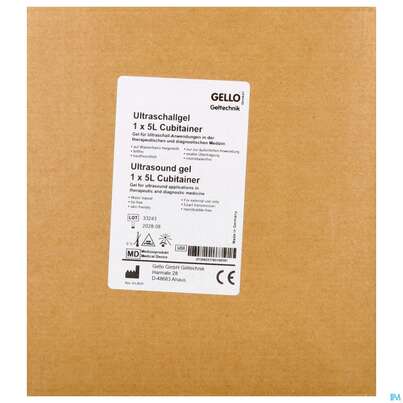 Ultraschallgel Farblos Cubitainer 5l, A-Nr.: 4774230 - 01