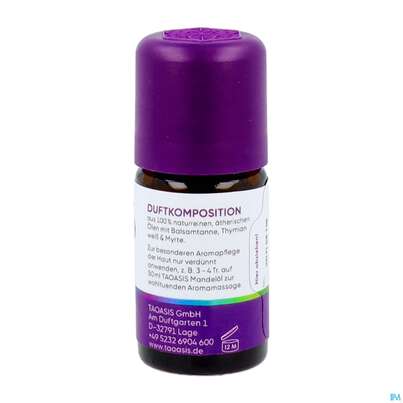 Sie sehen eine Packung Taoasis Erkaeltungsduft Kids Duftkomposition Bio 5ml, Produktbild: 04 Taoasis Erkaeltungsduft Kids Duftkomposition Bio 5ml, A-Nr.: 5908632 - 04