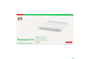 Suprasorb H Hydrokolloid-verband Duenn 5x10cm 10st, A-Nr.: 5095100 - 01