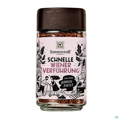 Sonnentor Kaffee/bio Instant Wiener Verfuehrung 01096 100g, A-Nr.: 5744627 - 01
