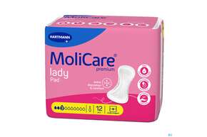 Inkontinenz Molicare Premium/lady Pad Tropfen 3 P12 12st, A-Nr.: 5934003 - 01