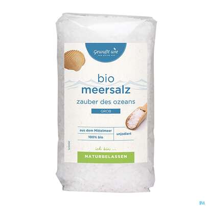 Gewusst Wie Bio Meersalz Grob 1000g, A-Nr.: 5927598 - 01
