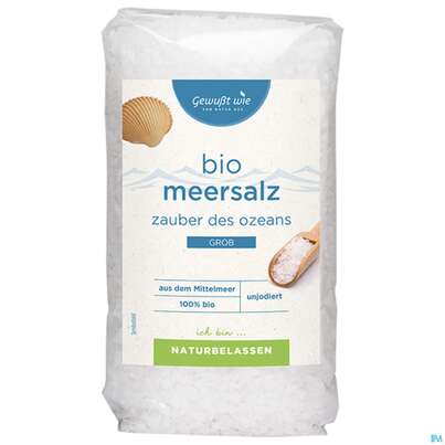 Gewusst Wie Bio Meersalz Grob 1000g, A-Nr.: 5927598 - 02