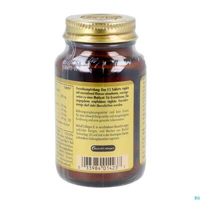 Collagen Hyaluronsaeure Tabl Complex Solgar 12559 30st, A-Nr.: 5790372 - 03