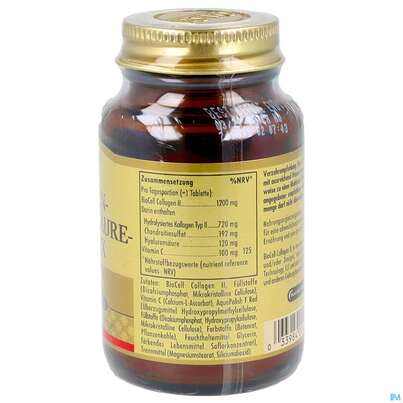 Collagen Hyaluronsaeure Tabl Complex Solgar 12559 30st, A-Nr.: 5790372 - 06