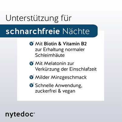 Sie sehen eine Packung nytedoc® SNORE-X® Rachenspray, Produktbild: 05 nytedoc® SNORE-X® Rachenspray, A-Nr.: 5935830 - 05