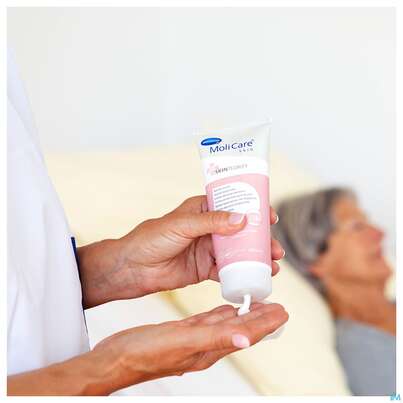 Sie sehen eine Packung Molicare Skin Haut-schutzcreme 200ml, Produktbild: 05 Molicare Skin Haut-schutzcreme 200ml, A-Nr.: 4738079 - 05