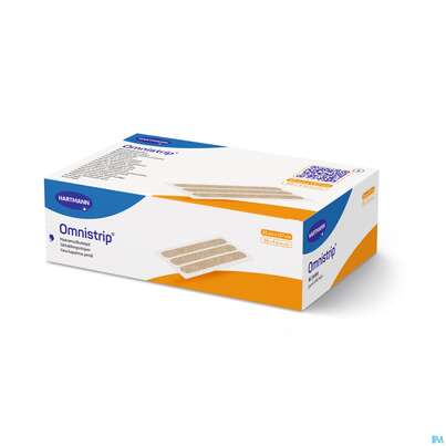 Sie sehen eine Packung Wundnahtstreifen Omnistrip Steril 25mmx 127mm 2x50 200st, Produktbild: 02 Wundnahtstreifen Omnistrip Steril 25mmx 127mm 2x50 200st, A-Nr.: 2983142 - 02
