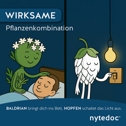 Sie sehen eine Packung nytedoc® SCHLAF Filmtabletten, Produktbild: 04 nytedoc® SCHLAF Filmtabletten, A-Nr.: 5506276 - 04