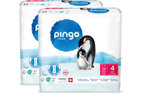 Bio Windeln Nr.4 Maxi Jumbo 8-14kg Pinguin – Pingo Swiss, A-Nr.: 4559589 - 01