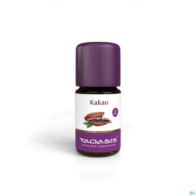 Sie sehen eine Packung Aetherische Oele Taoasis Bio Kakao Extrakt 5ml, Produktbild: 02 Aetherische Oele Taoasis Bio Kakao Extrakt 5ml, A-Nr.: 4052732 - 02