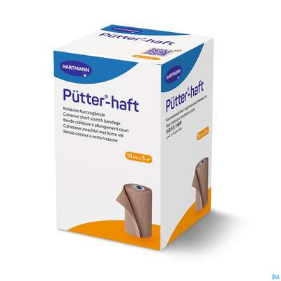 Elastische Binden Puetter-haft Latexfrei Kohaes.kompressionbinde 5mx10cm 1st, A-Nr.: 4174553 - 04