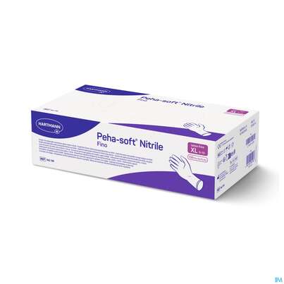 Untersuchungshandschuhe Peha/soft/puderfrei Nitrile Unsteril Fino Xl 150st, A-Nr.: 3836555 - 02