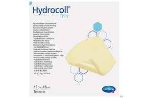 Wundverband Hydrocoll Thin 15x 15cm 5st, A-Nr.: 2219429 - 01