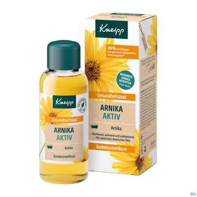 Sie sehen eine Packung Massage Oel Kneipp Arnika Aktiv 100ml, Produktbild: 02 Massage Oel Kneipp Arnika Aktiv 100ml, A-Nr.: 3297087 - 02