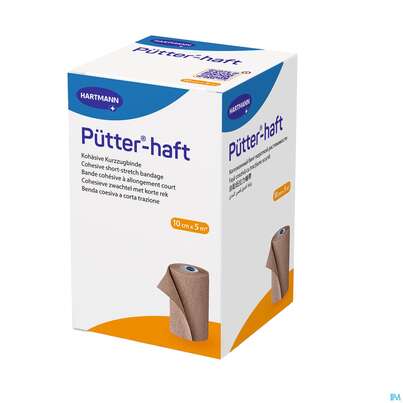 Elastische Binden Puetter-haft Latexfrei Kohaes.kompressionbinde 5mx10cm 1st, A-Nr.: 4174553 - 02