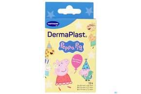 Dermaplast Peppa Pig 3 Groessen P12 12st, A-Nr.: 6006185 - 01